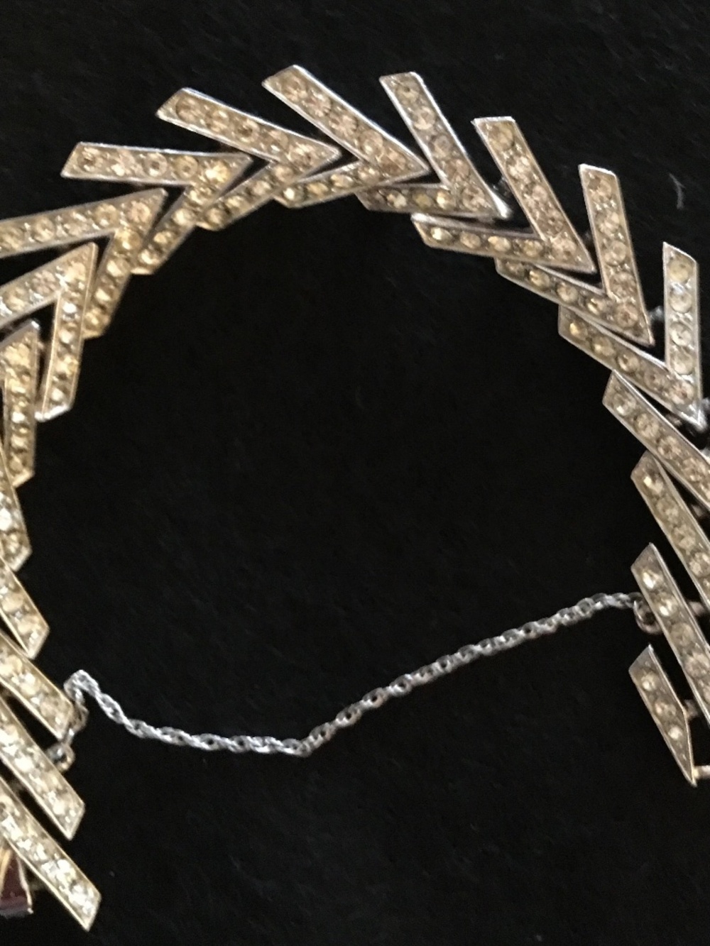 Vintage Rhinestone Bracelet